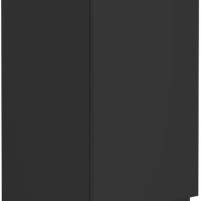 Unterer Eintürschrank SAJU - Breite 40 cm, schwarz