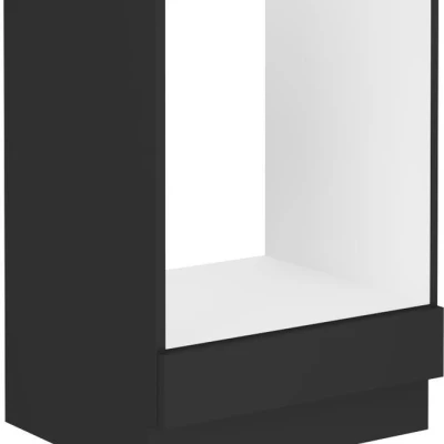SAJU Herdschrank – 60 cm, schwarz