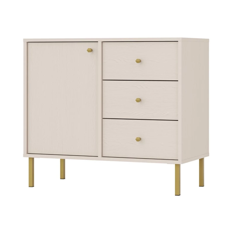 Kommode IROS 2 - beige / gold