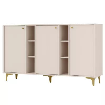 Breite Kommode IROS 1 - beige/gold