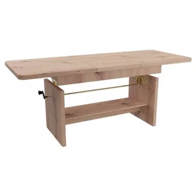 Ausziehbarer Couchtisch VELYR – Artisan-Eiche
