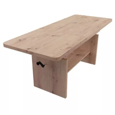 Ausziehbarer Couchtisch VELYR – Artisan-Eiche