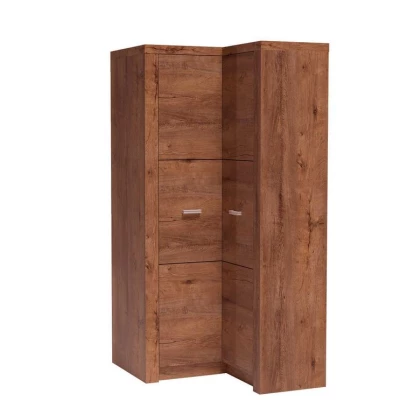 Eckkleiderschrank 106 cm BESS - Esche hell