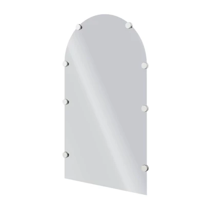 Wandspiegel mit LED-Beleuchtung ITASCA - weiß
