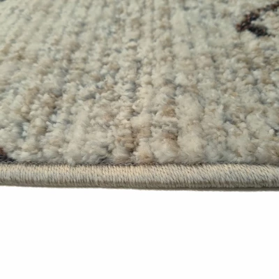 Skandinavischer Stückteppich 200x290 cm OZAN - beige / grau