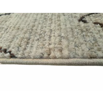 Skandinavischer Stückteppich 140x190 cm OZAN - beige / grau