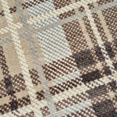 Stück Teppich 200x290 cm OZAN rechteckig - beige/grau