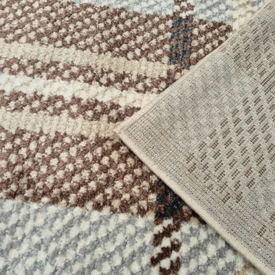 Stück Teppich 200x290 cm OZAN rechteckig - beige/grau