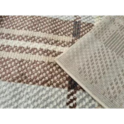 Stück Teppich 200x290 cm OZAN rechteckig - beige/grau