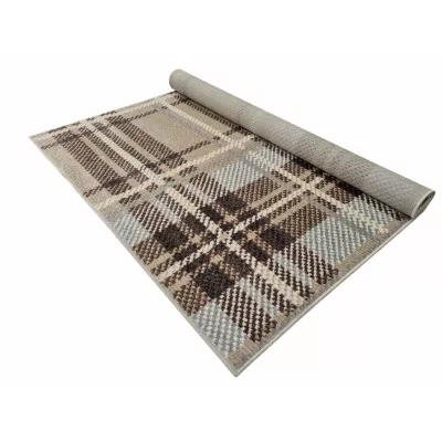 Stück Teppich 200x290 cm OZAN rechteckig - beige/grau