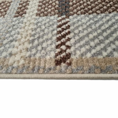 Stück Teppich 60x100 cm OZAN rechteckig - beige/grau