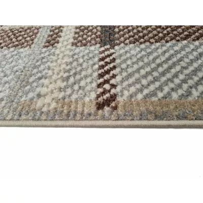 Stück Teppich 60x100 cm OZAN rechteckig - beige/grau