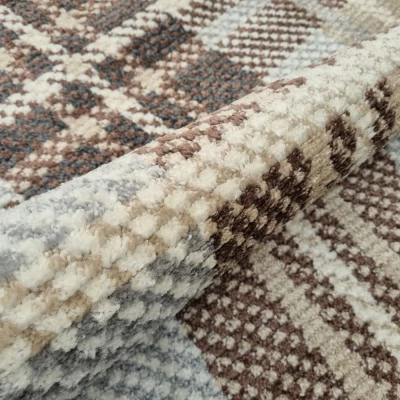 Stück Teppich 60x100 cm OZAN rechteckig - beige/grau