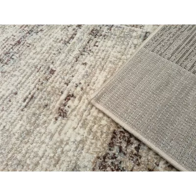 Moderner Stück Teppich 120x170 cm OZAN - beige / grau