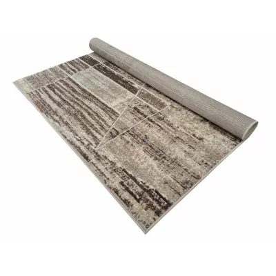 Moderner Stück Teppich 120x170 cm OZAN - beige / grau