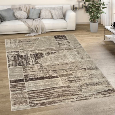 Moderner Stück Teppich 120x170 cm OZAN - beige / grau