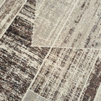 Moderner Stück Teppich 120x170 cm OZAN - beige / grau