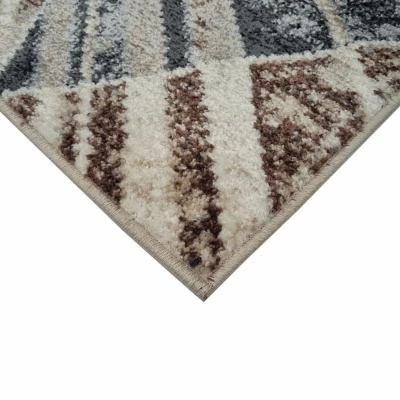 Vintage Stück Teppich 140x190 cm OZAN - beige / grau