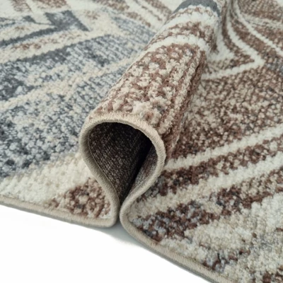 Vintage Stück Teppich 60x100 cm OZAN - beige / grau