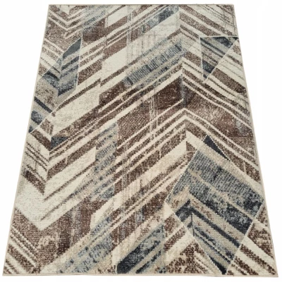 Vintage Stück Teppich 60x100 cm OZAN - beige / grau