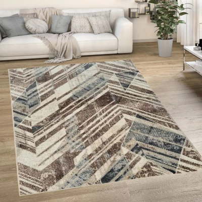Vintage Stück Teppich 60x100 cm OZAN - beige / grau