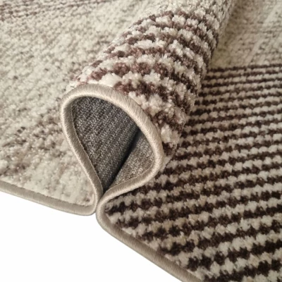 Rechteckiger Teppich 200x290 cm OZAN - beige/grau