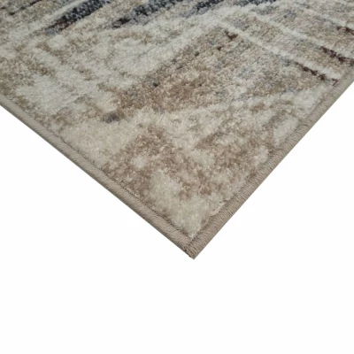 Stück Teppich 140x190 cm OZAN - beige/grau
