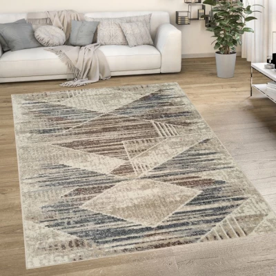 Stück Teppich 140x190 cm OZAN - beige/grau