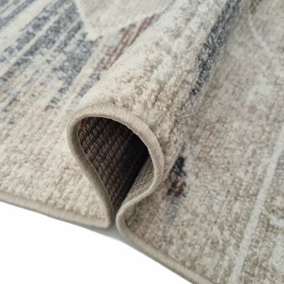 Stück Teppich 60x100 cm OZAN - beige / grau