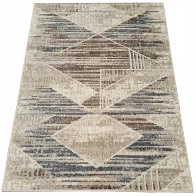Stück Teppich 60x100 cm OZAN - beige / grau