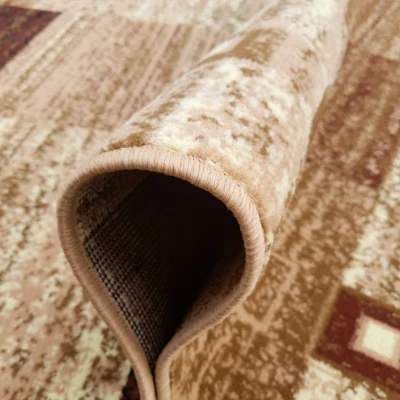 Geometrischer Teppich 160x220 cm LUKEN - beige