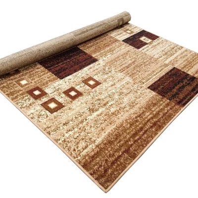 Geometrischer Teppich 150x300 cm LUKEN - beige