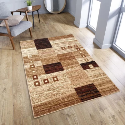 Geometrischer Teppich 150x300 cm LUKEN - beige