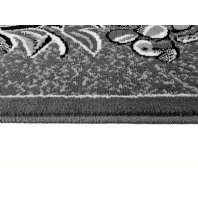 Gemusterter Teppich 70x130 cm LUKEN - grau