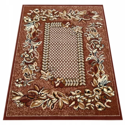 Gemusterter Teppich 160x220 cm LUKEN - braun