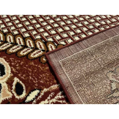 Gemusterter Teppich 160x220 cm LUKEN - braun