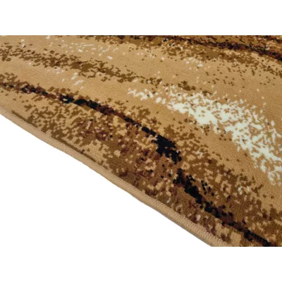 Rechteckiger Teppich 50x90 cm LUKEN - beige / braun