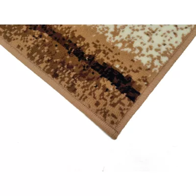Rechteckiger Teppich 50x90 cm LUKEN - beige / braun