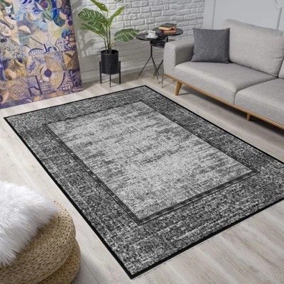 Klassischer Stückteppich 80x150 cm LUKEN - grau