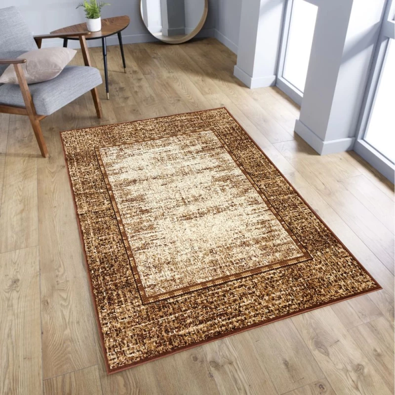 Klassischer Stückteppich 80x150 cm LUKEN - braun