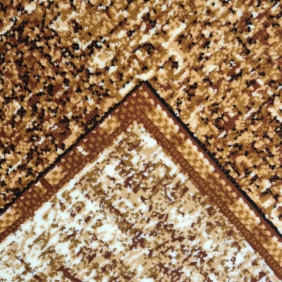 Klassischer Stückteppich 50x90 cm LUKEN - braun