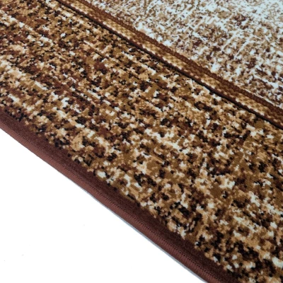 Klassischer Stückteppich 50x90 cm LUKEN - braun