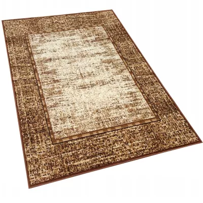 Klassischer Stückteppich 50x90 cm LUKEN - braun