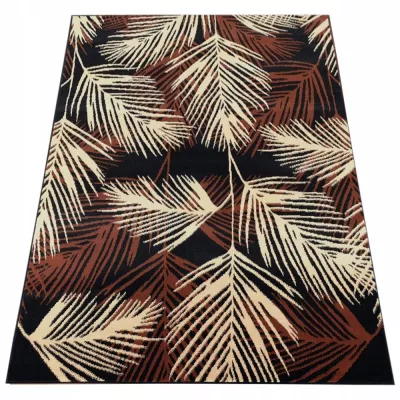 Teppich 180x250 cm LUKEN gemustert - braun / beige