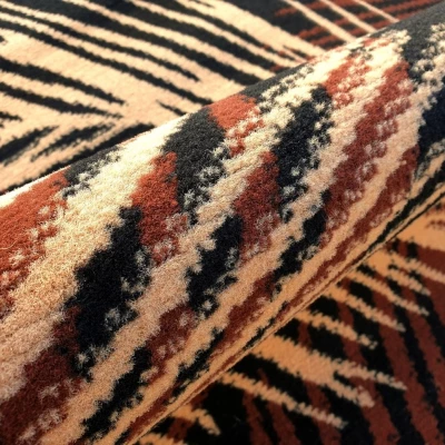 Teppich 180x250 cm LUKEN gemustert - braun / beige