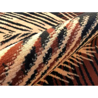 Teppich 180x250 cm LUKEN gemustert - braun / beige