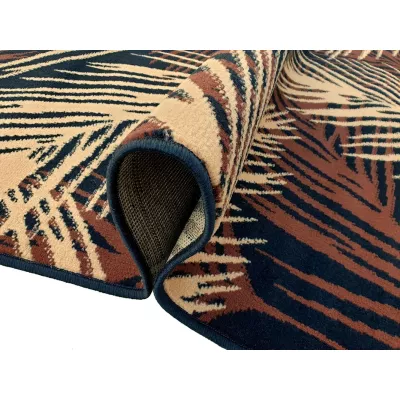 Teppich 180x250 cm LUKEN gemustert - braun / beige