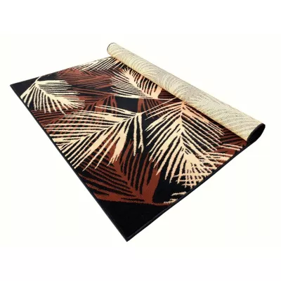 Teppich 180x250 cm LUKEN gemustert - braun / beige