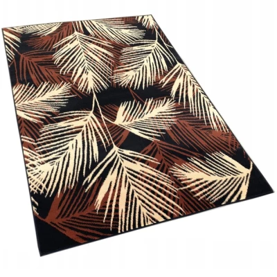 Teppich 180x250 cm LUKEN gemustert - braun / beige