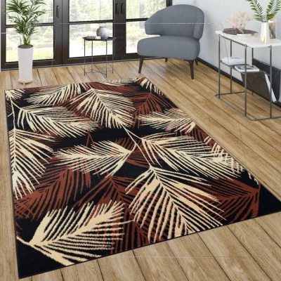Stück Teppich 160x220 cm LUKEN gemustert - braun / beige
